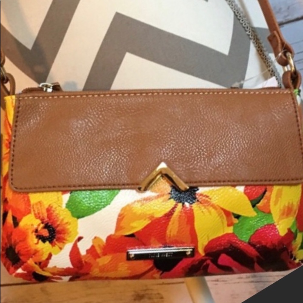 V for Me Floral Crossbody - NWT